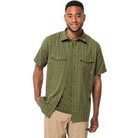 Jack Wolfskin Thompson Shirt Men Kurzarm Wanderhemd Herren S braun bay leaf check von Jack Wolfskin