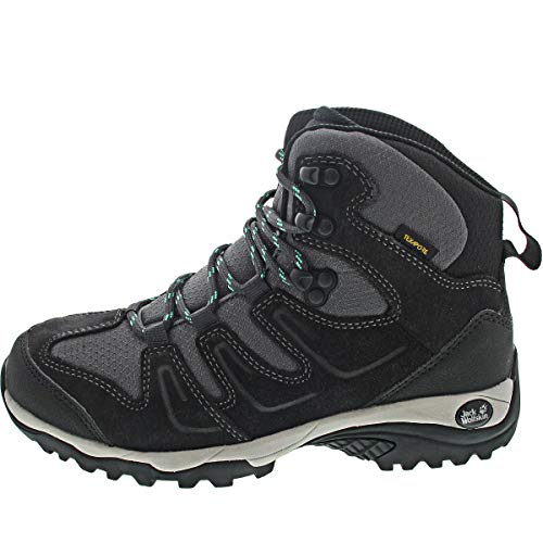 Jack Wolfskin Traction 2 Texapore Mid W Damen Wanderstiefel in Grau, Größe 4.5 von Jack Wolfskin