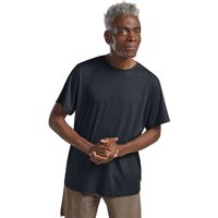 Jack Wolfskin Travel T-Shirt Men Funktionsshirt mit Sonnenschutz Herren L heather dark navy heather von Jack Wolfskin