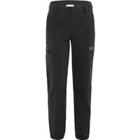 Jack Wolfskin Turbulence Pants Kids Wanderhose Kinder 128 black black von Jack Wolfskin
