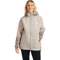 Jack Wolfskin Unbound Adventure 2L Jacket Women Wasserdichte Jacke Damen XS beige pale sand von Jack Wolfskin