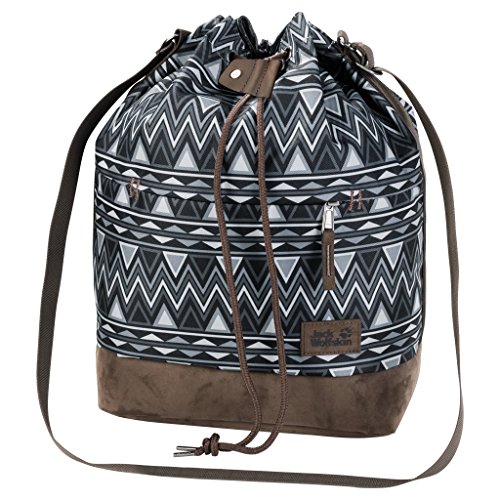 Jack Wolfskin Unisex 2006241 Sandia Tasche 2017, grau/blau, Grey Navajo, Standard von Jack Wolfskin