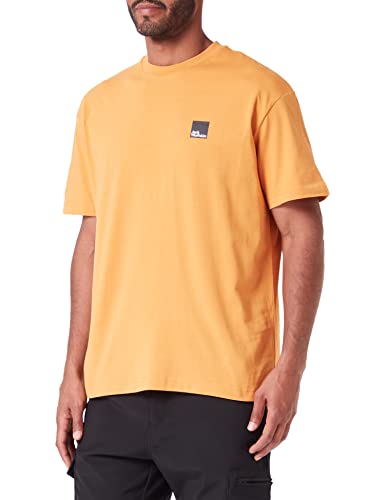 Jack Wolfskin Unisex Eschenheimer T-Shirt, Maroccan Gold, XL von Jack Wolfskin