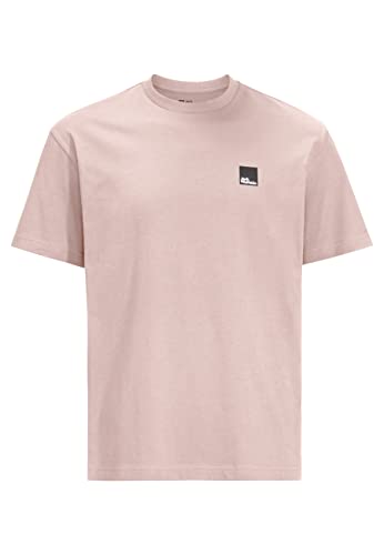 Jack Wolfskin Unisex Eschenheimer T-Shirt, Rose Smoke, S von Jack Wolfskin