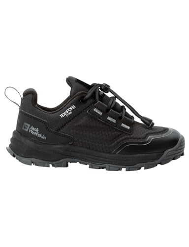 Jack Wolfskin Unisex Kinder Cyrox Texapore Low K Walking-Schuh, Low-Top, Schwarz, 35 EU von Jack Wolfskin