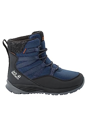 Jack Wolfskin Unisex Kinder Polar Bear Texapore High K, Blue / Black, 36 EU von Jack Wolfskin