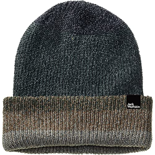 Jack Wolfskin Unisex Kinder Spirit Beanie-Mütze, Walnussbraun, Einheitsgröße von Jack Wolfskin