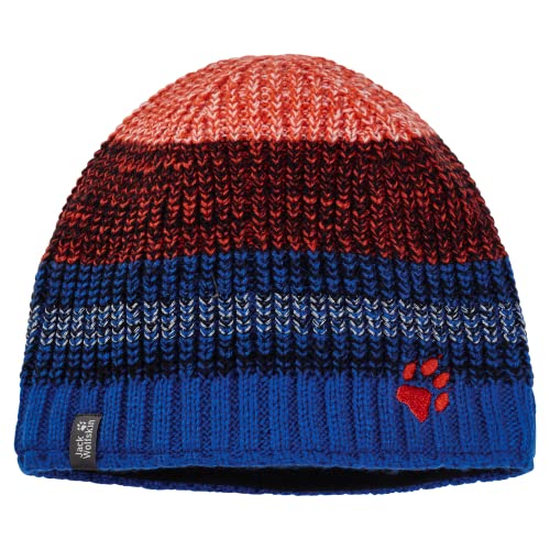 Jack Wolfskin Unisex Kinder Stormlock Beanie-Mütze, Active Blue, M von Jack Wolfskin