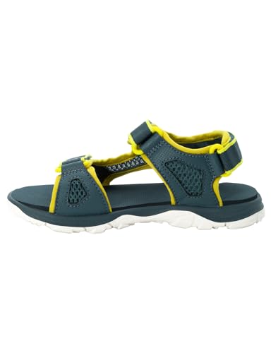 Jack Wolfskin Unisex Kinder Taraco Beach Sandal K, Green Light Green, 31 EU von Jack Wolfskin