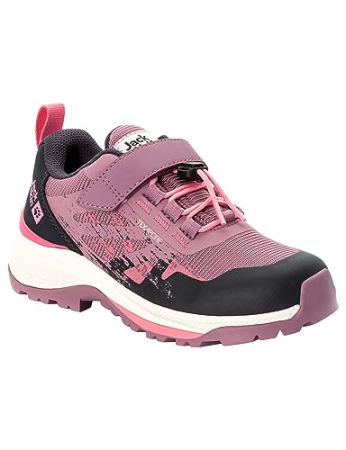 Jack Wolfskin Unisex Kinder Vili Hiker Texapore Low K, Ash Mauve, 35 EU von Jack Wolfskin