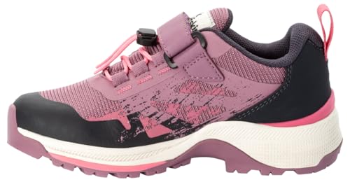 Jack Wolfskin Unisex Kinder Vili Hiker Texapore Low K, Ash Mauve, 36 EU von Jack Wolfskin