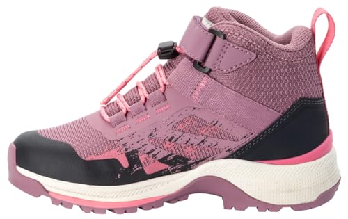 Jack Wolfskin Unisex Kinder Vili Hiker Texapore Mid K, Ash Mauve, 31 EU von Jack Wolfskin