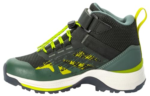 Jack Wolfskin Unisex Kinder Vili Hiker Texapore Mid K, Slate Green, 31 EU von Jack Wolfskin