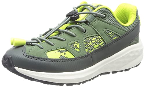 Jack Wolfskin Unisex Kinder Vili Sneaker Low K, Hedge Green, 27 EU von Jack Wolfskin