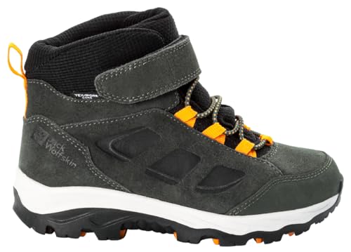 Jack Wolfskin Unisex Kinder Vojo Lt Texapore Mid K, Slate Green, 40 EU von Jack Wolfskin