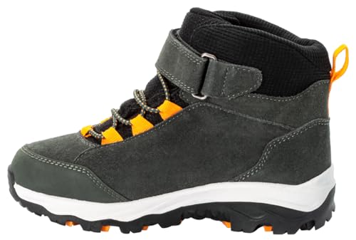 Jack Wolfskin Unisex Kinder Vojo Lt Texapore Mid K, Slate Green, 30 EU von Jack Wolfskin