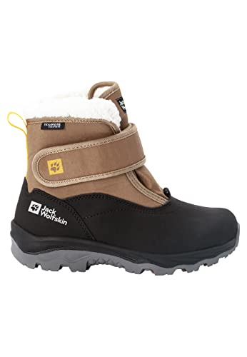 Jack Wolfskin Unisex Kinder Vojo Shell Texapore Mid Vc K, Brown / Black, 28 EU von Jack Wolfskin