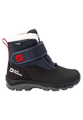 Jack Wolfskin Unisex Kinder Vojo Shell Texapore Mid Vc K, Dark Blue / Black, 30 EU von Jack Wolfskin