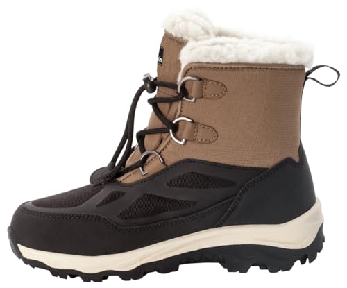 Jack Wolfskin Unisex Kinder Vojo Shell Xt Texapore Mid K, Brown / Black, 35 EU von Jack Wolfskin