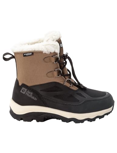 Jack Wolfskin Unisex Kinder Vojo Shell Xt Texapore Mid K, Brown / Black, 40 EU von Jack Wolfskin