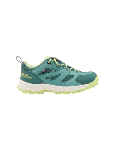 Jack Wolfskin Unisex Kinder Vojo Tour Texapore Low Walking-Schuh, Jade Green, 34 EU von Jack Wolfskin