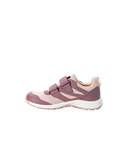 Jack Wolfskin Unisex Kinder Woodland Texapore Low Vc K, Ash Mauve, 26 EU von Jack Wolfskin