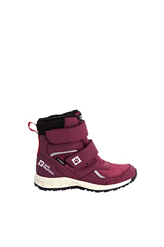 Jack Wolfskin Unisex Kinder Woodland Wt Texapore High Vc K, Burgundy / Red, 35 EU von Jack Wolfskin