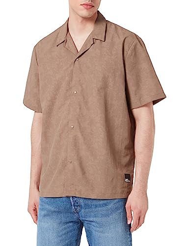 Jack Wolfskin Unisex Konstabler T-Shirt, Chestnut 51, S von Jack Wolfskin