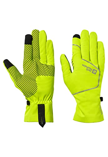 Jack Wolfskin Unisex Morobbia Light Handschuhe, Flashing Yellow, XL von Jack Wolfskin