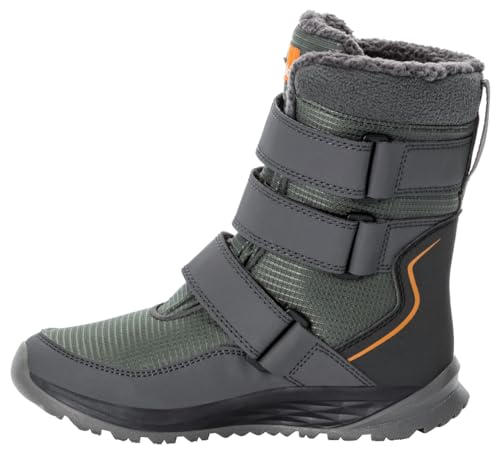 Jack Wolfskin Unisex Polar Boot Texapore HIGH VC K Winterstiefel, Slate Green, 35 EU von Jack Wolfskin