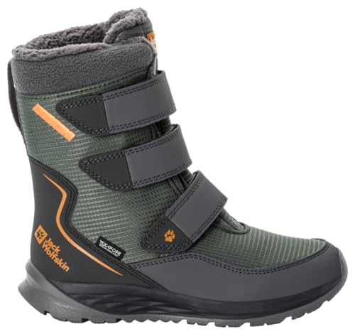 Jack Wolfskin Unisex Polar Boot Texapore HIGH VC K Winterstiefel, Slate Green, 37 EU von Jack Wolfskin