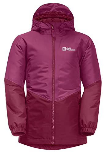 Jack Wolfskin Unisex Trios Jacket, Blueblossom, 152 von Jack Wolfskin