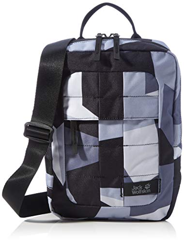 Jack Wolfskin Unisex Trt Utility Umhängetasche, Grey geo Block Jack Wolfskin Unisex Trt Utility Umhängetasche, Grey geo Block von Jack Wolfskin