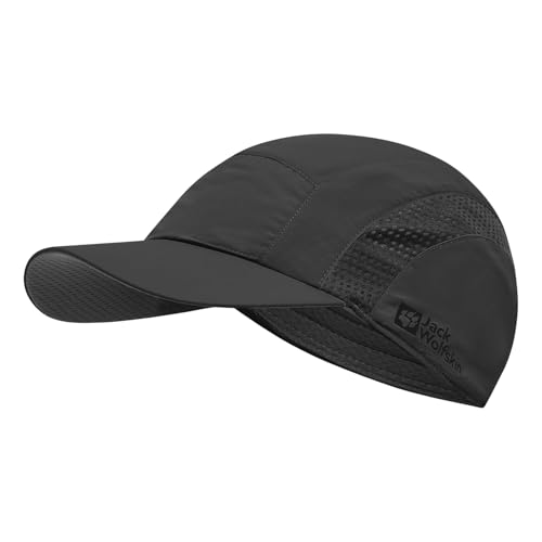 Jack Wolfskin Unisex Vent Cap Baseballkappe, Phantom/Black, L von Jack Wolfskin