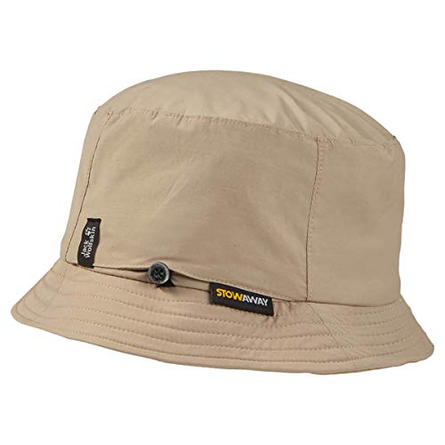 Jack Wolfskin Unisex Verstauen Eimer Wasser Wind Resistant Hut - Sand Dune - L Jack Wolfskin Unisex Verstauen Eimer Wasser Wind Resistant Hut - Sand Dune - L von Jack Wolfskin