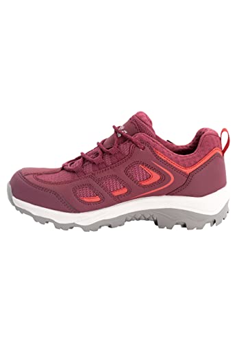 Jack Wolfskin Unisex Kinder Vojo Texapore Low K, Burgundy / Red, 35 EU von Jack Wolfskin