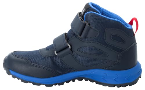 Jack Wolfskin Unisex Woodland Texapore Mid Vc Walking Schuh, Dark Blue Red, 40 EU von Jack Wolfskin