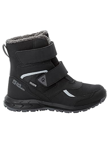 Jack Wolfskin Unisex Woodland WT Texapore HIGH VC K Winterstiefel, Black, 35 EU von Jack Wolfskin