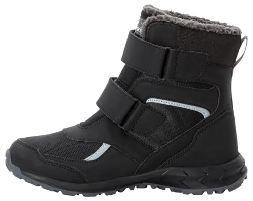 Jack Wolfskin Unisex Woodland WT Texapore HIGH VC K Winterstiefel, Black, 35 EU von Jack Wolfskin