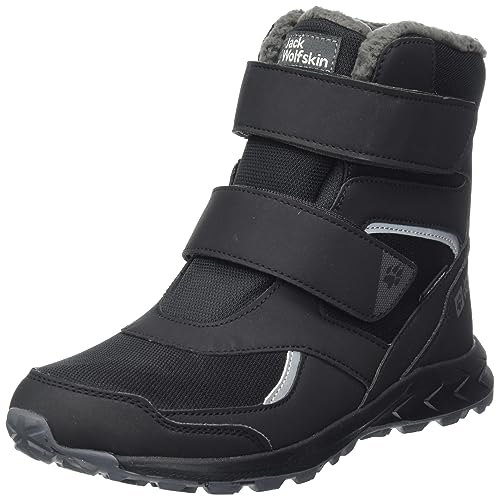 Jack Wolfskin Unisex Woodland WT Texapore HIGH VC K Winterstiefel, Black, 37 EU von Jack Wolfskin