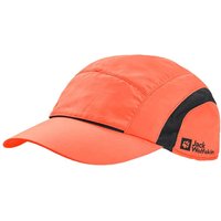 Jack Wolfskin Vent Support System Cap Basecap L rot digital orange von Jack Wolfskin