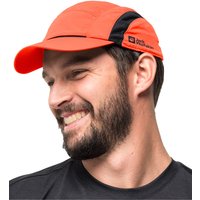 Jack Wolfskin Vent Support System Cap Basecap M rot digital orange von Jack Wolfskin