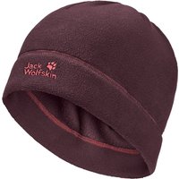 Jack Wolfskin Vertigo Beanie Kids Fleece-Beanie Kinder One Size purple amaranth von Jack Wolfskin