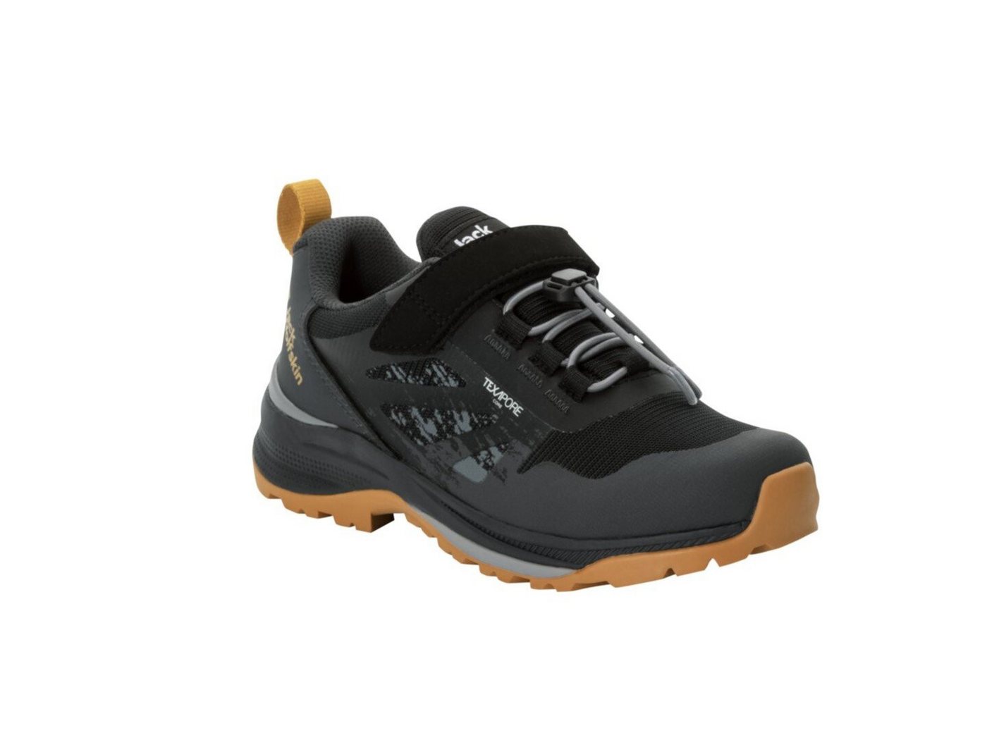 Jack Wolfskin Villi Hiker Texapore Low (wasserdicht, atmungsaktiv) dunkelgrau Kinder Wanderschuh von Jack Wolfskin