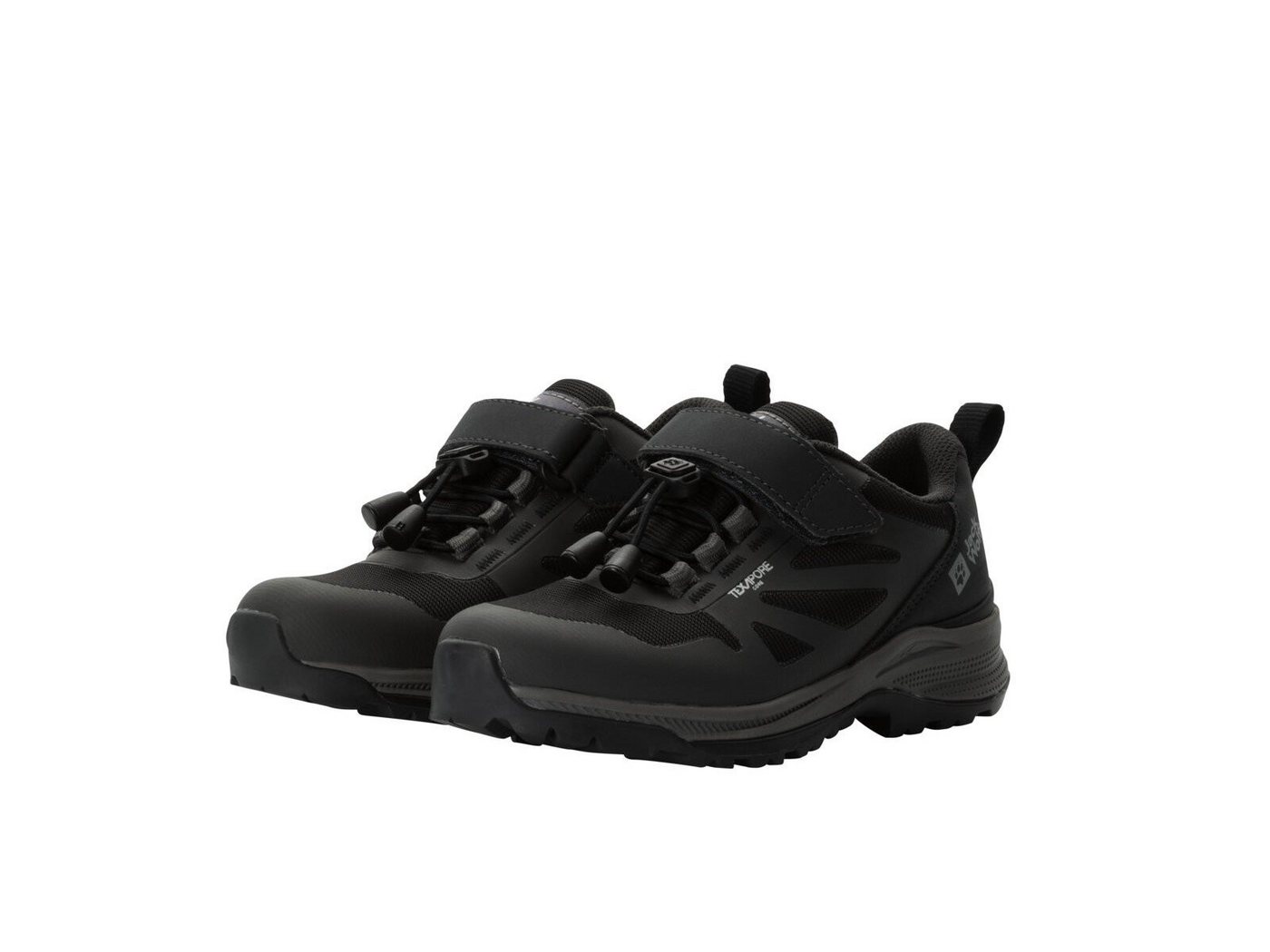 Jack Wolfskin Villi Hiker Texapore Low (wasserdicht, atmungsaktiv) schwarz Kinder Wanderschuh von Jack Wolfskin