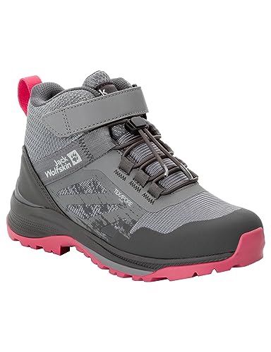 Jack Wolfskin Unisex Kinder Villi Hiker Texapore Mid K Wanderschuh, Soft Pink, 39 EU von Jack Wolfskin