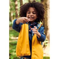 Jack Wolfskin Villi Vest Kids Outdoor-Weste Kinder 140 braun orange pop von Jack Wolfskin