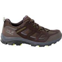 Jack Wolfskin Vojo 3 Texapore Low Men Wasserdichte Wanderschuhe Herren 40.5 miscellaneous,brown,beige,green dark brown / lime von Jack Wolfskin