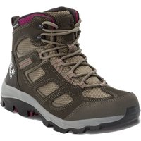 Jack Wolfskin Vojo 3 Texapore Mid Women Wasserdichte Wanderschuhe Damen 35.5 grün khaki / burgundy von Jack Wolfskin