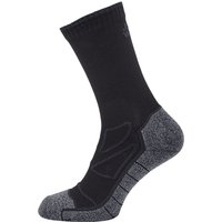 Jack Wolfskin Vojo Sock CL C Sportsocken 35-37 black black von Jack Wolfskin